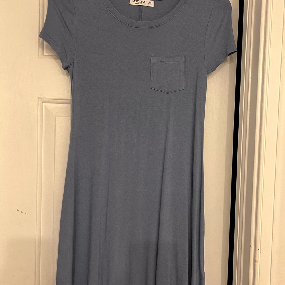 Arizona Jean Company Light Blue Mini Dress